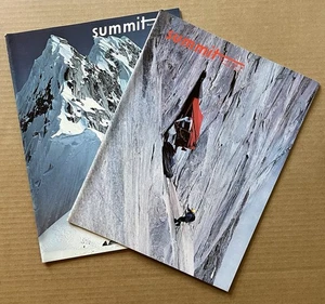 2 Summit Mountaineering Magazines 1986 Vol 32 Nos 2 & 3 – Vintage Climbing - Picture 1 of 16