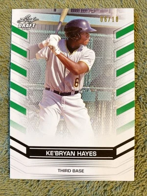 2015 leaf draft baseball Kebryan Hayes 06/10 - Image 1 of 2