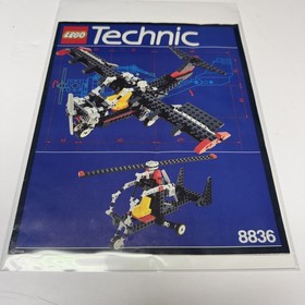 Lego Technic 8836 Original Manual￼ Instructions Only