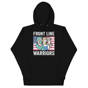 Front Live Warriors First Responders Unisex Hoodie - Picture 1 of 16