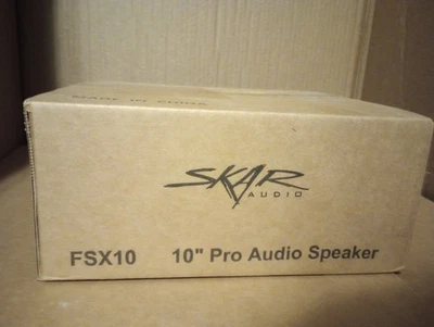 Skar Audio FSX10 4欧姆400瓦专业音频中档扬声器 — 第 1/2 张图片