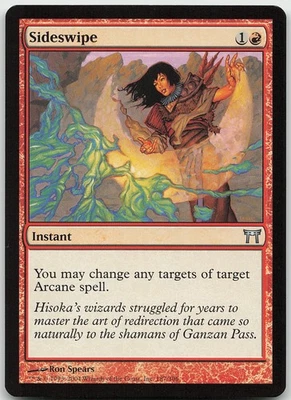 Sideswipe 187 Uncommon Champions of Kamigawa NM MTG - Image 1 of 2