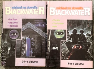 Blackwater volumes 1 & 2, Michael McDowell, Avon 3 in 1 book club editions - Picture 1 of 11