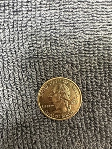QUARTER US COIN KANSAS 1861 2005 D MINT MARK ERROR COIN HORN AND LEG DEFECT - Picture 1 of 3