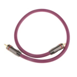0,5/1/2 Meter Digital Audio Kabel Kabel Draht Gold - Afbeelding 1 van 19