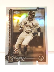 Masyn Winn 2025 Topps Chrome Sepia Refractor St. Louis Cardinals #244 - Bild 1 von 2