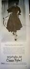 1948 Cannon Nylons Hosiery Black Costume Ben Reig Ad