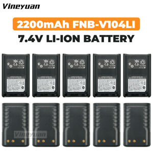 10Pack FNB-V104Li 2200mAh Li-ion Battery For Vertex VX230 VX231 VX234 Radios