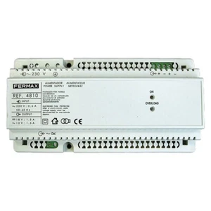 Fermax 4810 Intercom Power Supply Unit PSU 230VAC/12VAC+18VDC, 1.5A DIN-10 - Picture 1 of 1
