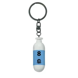 Dragon Ball Keychain 3D Blue Plastic Capsule Portachiavi ABYSTYLE - Foto 1 di 3