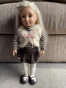 Our Generation Holly Female 18" Doll Original Clothes - Picture 1 of 6