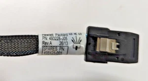 Cable SAS HP 498425-001 PARA HP Proliant ML350E Gen8 - Imagen 1 de 4