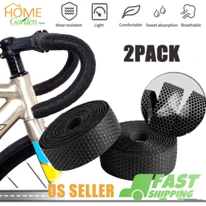 Bicycle Handlebar Tape Cycling Road Bike Soft EVA Non-Slip Handle Bar Wrap Strap - Picture 1 of 8
