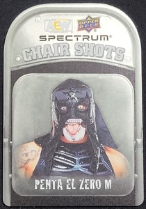 2021 UPPER DECK AEW SPECTRUM PENTA EL ZERO M CHAIR SHOTS SP Penta WWE - Picture 1 of 2