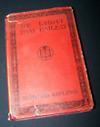 The Light That Failed W/Jacket Dated 1927 Dedication Pg 1, Leather Burt?S Pocket