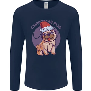 Navidad Carlino Navidad Manga Larga para Hombre Camiseta - Imagen 1 de 11