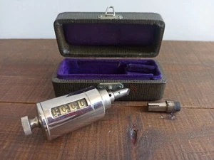 ANTIQUE HAND HELD MECHANICAL REVOLUTION COUNTER - IVO, GERMANY - Picture 1 of 10