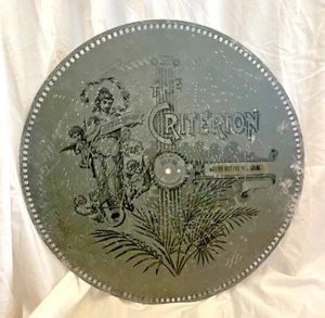 Caja de música Criterion disco 15 3/4" The Holy City Song Adams 4416 - Imagen 1 de 12