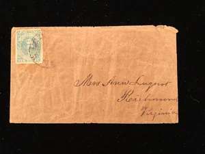 VA RICHMOND CONFEDERATE STATES COVER CSA #2 - Picture 1 of 2