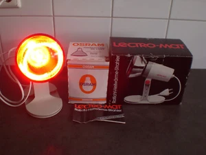 Rotlichtlampe Lectromat Heilwärme-Strahler mit Osram 150 Watt Birne,gebraucht - Bild 1 von 7