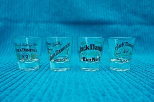 Vintage Jack Daniels Shot Glasses: Set Of 4 Excellent Condition - Picture 1 of 7