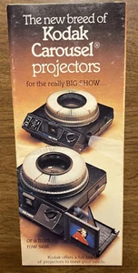 Folleto de catálogo publicitario proyectores carrusel Kodak 1982 vintage P1I - Imagen 1 de 24