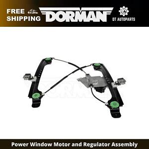 For 2011 Saab 9-4X Dorman Power Window Motor and Regulator Assembly Front Right