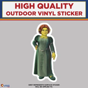 Princess Fiona From Shrek, High Quality Vinyl Stickers - Picture 1 of 1