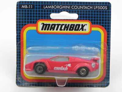 Matchbox Superfast MB11 Lamborghini Countach LP500S blisterpack - Immagine 1 di 4