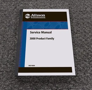 Allison Transmission MD3060R MD3060PR MD3066 Shop Service Repair Manual SM2148EN - Picture 1 of 1