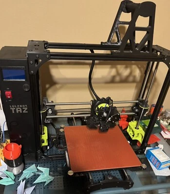 LulzBot TAZ 6 3D Printer - Black/Green (KT-PR0041NA) - Image 1 of 3