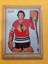 Tony Esposito 2006-07 Upper Deck Bee Hive Jumbo #218 Box Topper (5x7) HOF