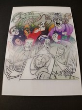 Lights of Broadway card - Squigs at the desk (2023 super rare lenticular)