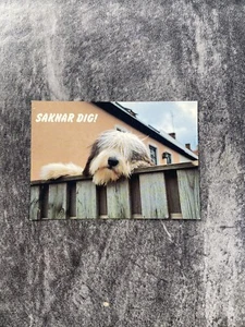 POSTAL SAKNAR DIG, DOG ON THE FANCE NUEVA, ENVÍO GRATUITO. - Imagen 1 de 7