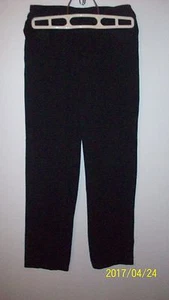 designed girls 12R reg black stretchy 5 pocket slack skinny slacks - Picture 1 of 7
