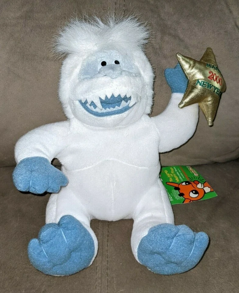 RUDOLPH RENO PELUCHE ABEJORRO 2000 FELIZ AÑO NUEVO CVS ISLA JUGUETES INADAPTADOS MUÑECO DE NIEVE Foto 1 de 4