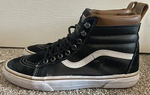 Vans Hombres SK8-HI MTE "Negro Blanco" Zapatos de Trail Alta Talla 8.5 Hombres/10 Mujeres - Imagen 1 de 5