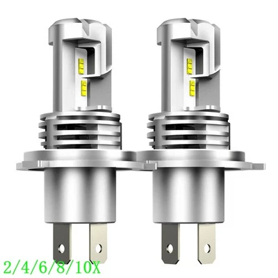 H4 Xenon Headlight 472 Super Headlamp Bulb White 110w 501 Car Light Led 2/4X - Image 1 of 4
