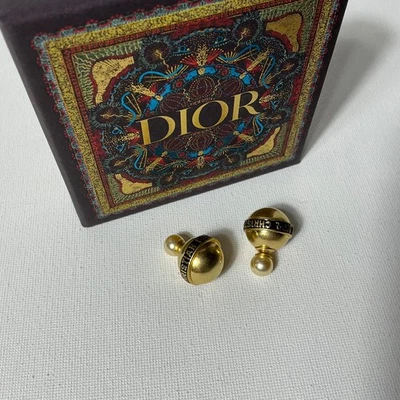 Authentic Dior Gold Earrings Retro - Image 1 of 3