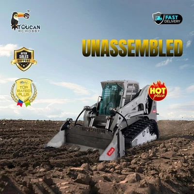 LESU 1/14 RC Metal Hydraulic Aoue-LT5 Tracked Skid-Steer Loader  Model Lights - Image 1 of 4