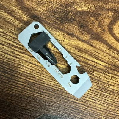 EDC Aleación de Titanio Bolsillo Multi Palanca Barra Abridor Portátil Exterior Gadgets! Foto 1 de 4