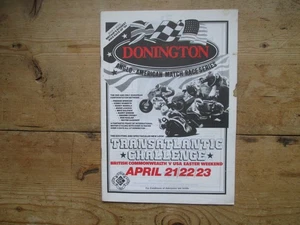 donington park größtes Radrennen 1984 Transatlantic Challenge April 1984 - Bild 1 von 4
