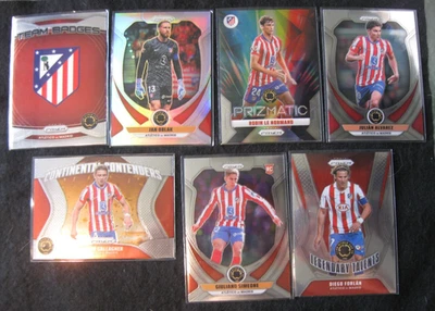 ATLETICO de MADRID 7-CARD LOT 2025 Panini Prizm FIFA Club World Cup '25 OBLAK... - Image 1 of 2