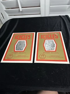 2- Vintage National Tinsel Icicles Silver for Decorating Tree   Christmas - Picture 1 of 3