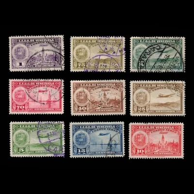 Venezuela, Scott C79/C98, Correo Aéreo, 1938-1939, Usado, 111625 Foto 1 de 2