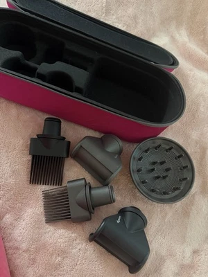 Dyson supersonic hair dryer Case and Attachments-New Never Used! - Image 1 of 2