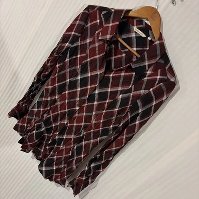 Blusa para mujer Soft Surroundings mezcla de lana grande con botones manga larga S-14 Foto 1 de 4