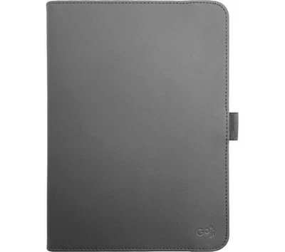 Goji iPad Air 11" Folio Case Padded Leather Look & Screen Protector Kit- Black - Image 1 of 4