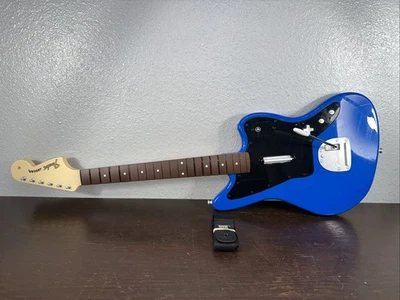 Harmonix Playstation 4 PS4 Rock Band Wireless Fender Jaguar 051-064 Blue Tested - image 1 of 4