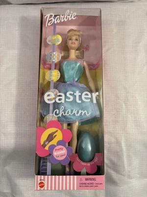 2001 BARBIE DOLL - Easter Charm  - Mattel - NRFB - NIB - 53365 - Image 1 of 3